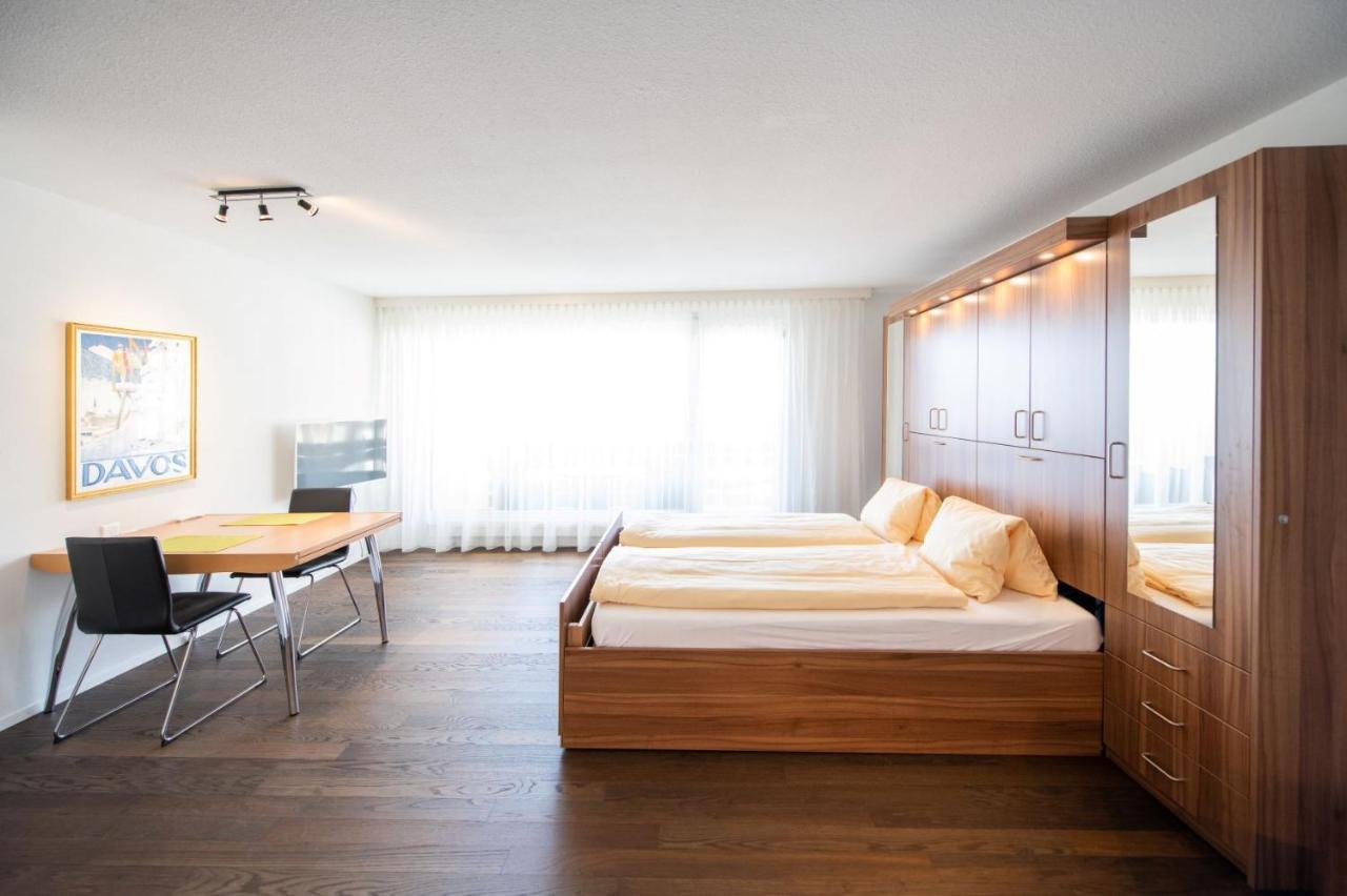 Ferienwohnungen, Carlton Am Park, Davos Platz Dış mekan fotoğraf