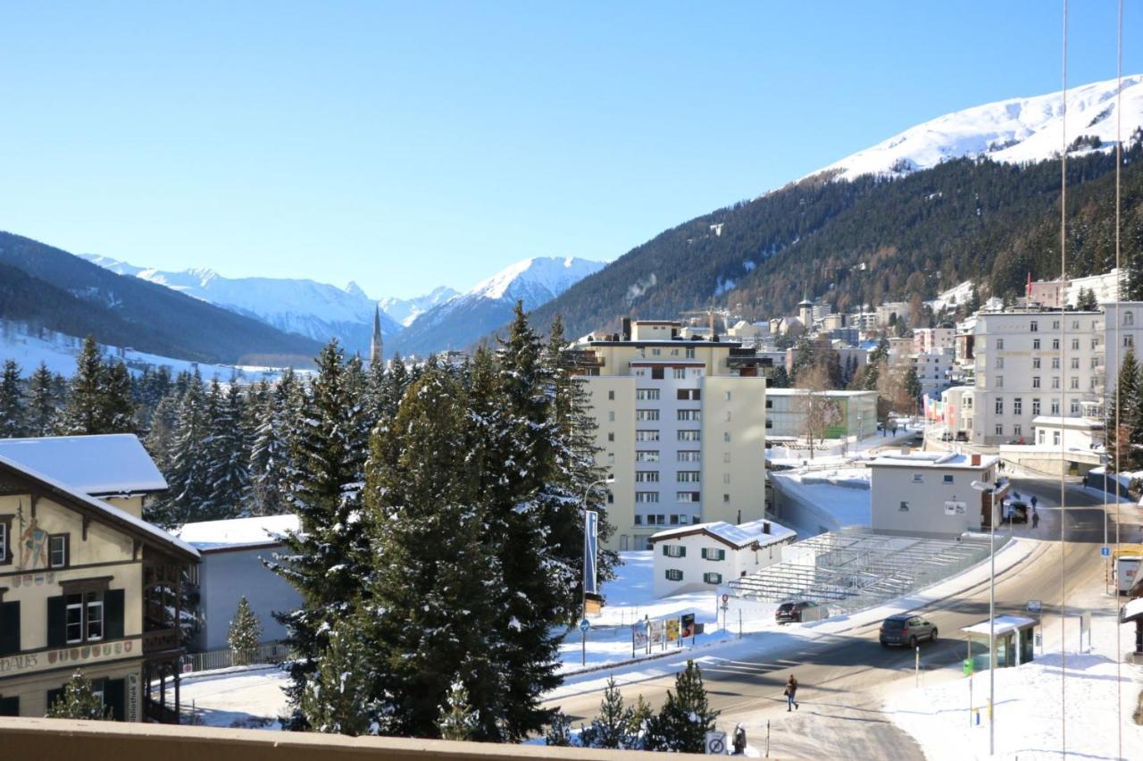 Ferienwohnungen, Carlton Am Park, Davos Platz Dış mekan fotoğraf