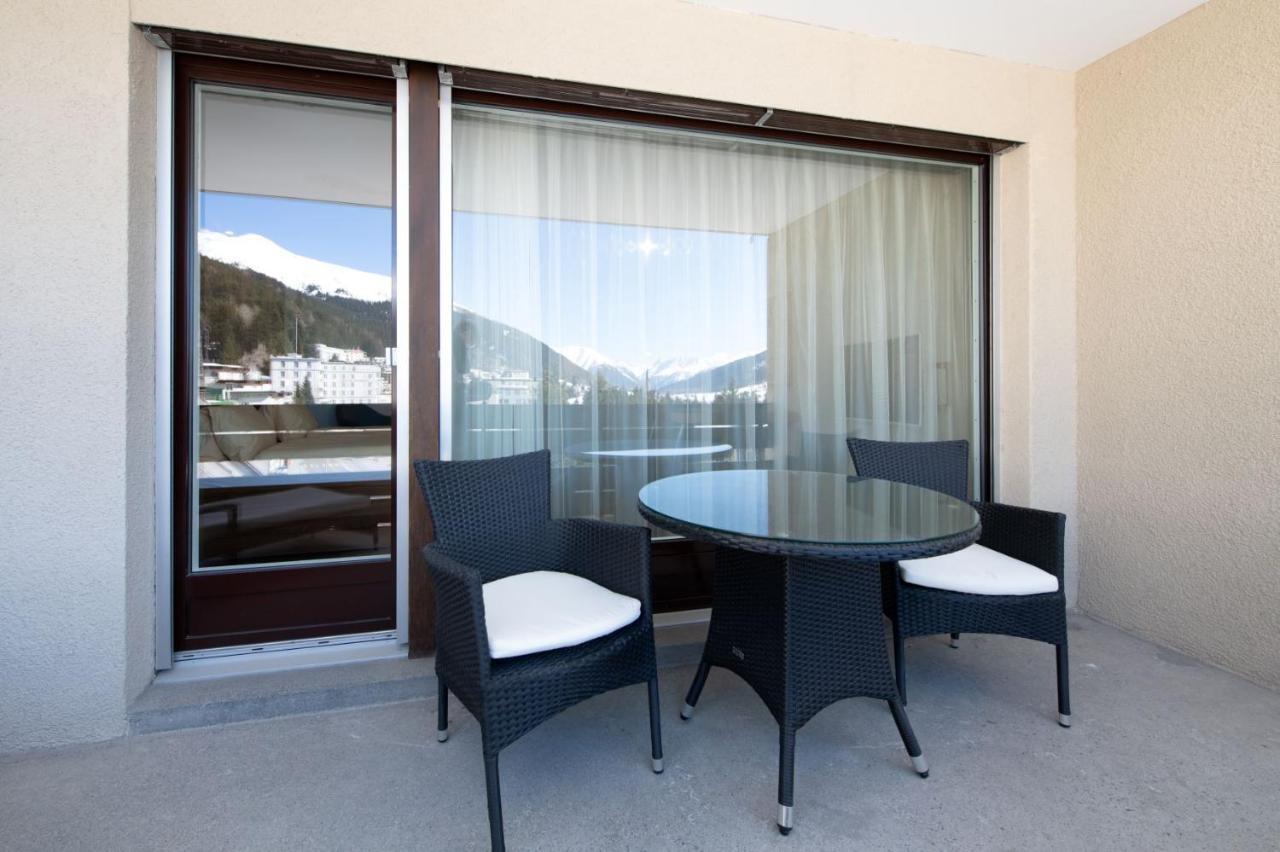 Ferienwohnungen, Carlton Am Park, Davos Platz Dış mekan fotoğraf