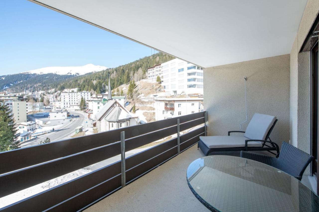 Ferienwohnungen, Carlton Am Park, Davos Platz Dış mekan fotoğraf